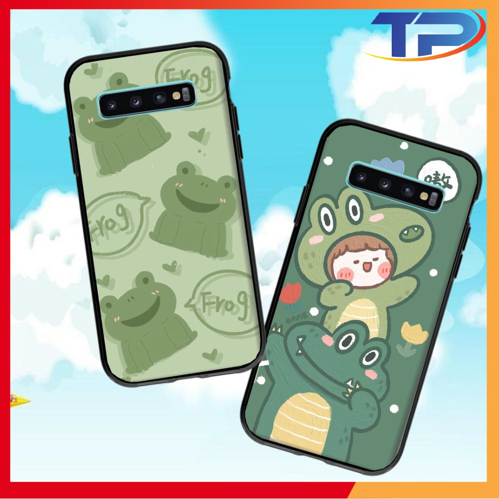 Ốp lưng Samsung Galaxy S10 Plus / S10 / S9 Plus / S9 / S8 Plus / S8 / S7 Edge hình RORO JUMP CUTE 05