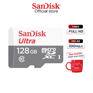 Thẻ Nhớ MicroSDXC SanDisk Ultra 128GB 80MB/s
