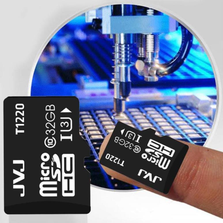 Thẻ Nhớ 64GB/32GB/16GB/8GB/4GB/2GB JVJ Micro SD Class 10 U3 Tốc Độ Cao Tương Thích Mọi Thiết Bị