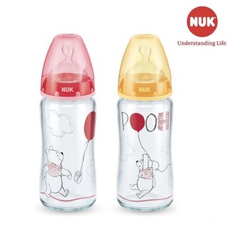 BÌNH SỮA NUK 120ML CỔ RỘNG THỦY TINH
