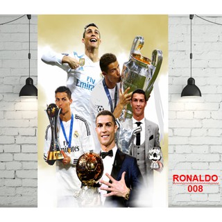 Poster decal dán tường cầu thủ Ronaldo