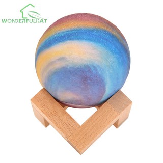 Đèn ngủ mặt trăng 3D độc đáo