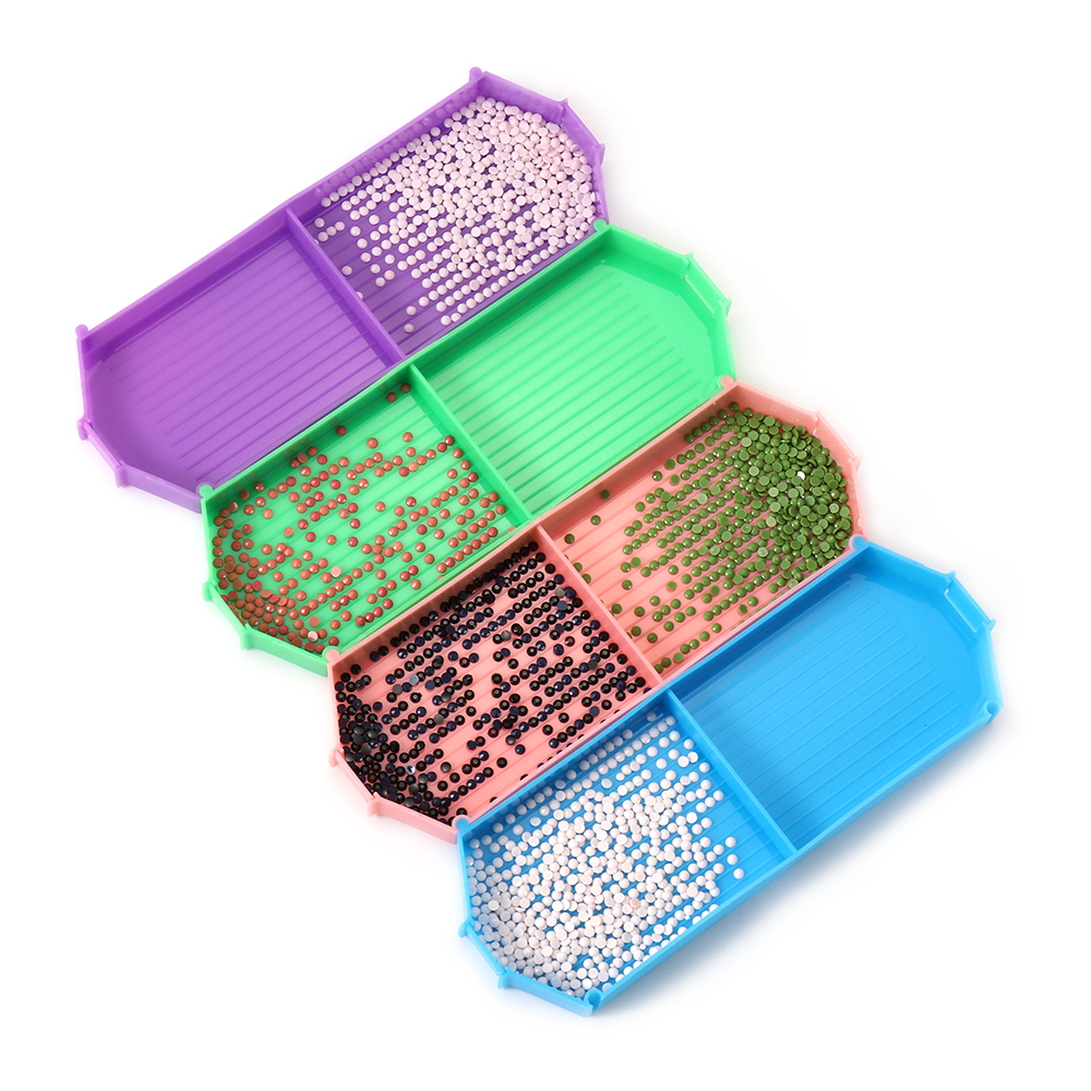 Khay Đựng Đá Đính Trang Trí Móng Tay Chuyên Dụng