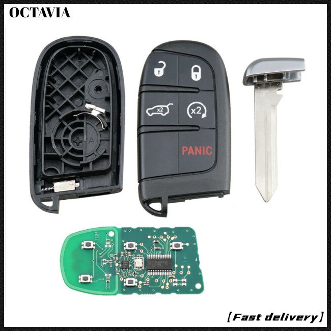 Chìa khóa điều khiển từ xa thông minh 5 nút M3N40821302 433 cho Grand Cherokee