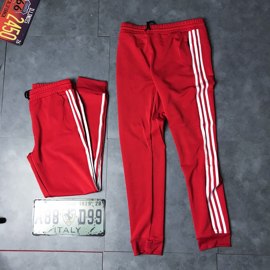 Quần Jogger Nam 3 Sọc Đỏ Phong Cách Thể Thao Đơn Giản (Ảnh Thật) | BigBuy360 - bigbuy360.vn