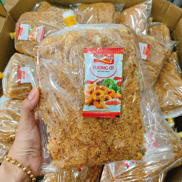 Cơm cháy rụm siêu chà bông Mạnh Hùng bịch 250g