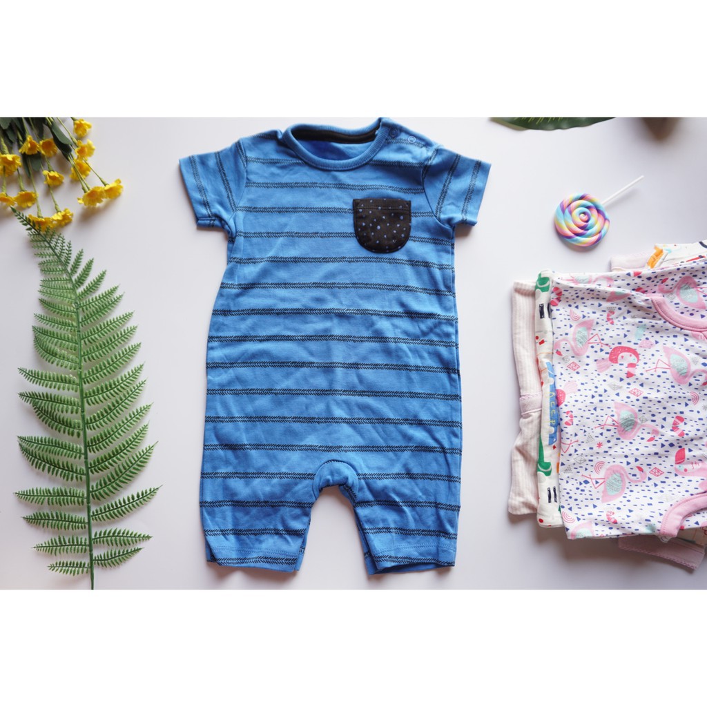 Body đùi bé trai xuất xịn các hãng George, Tu, Primark (Size 0-24M) Romper bé trai