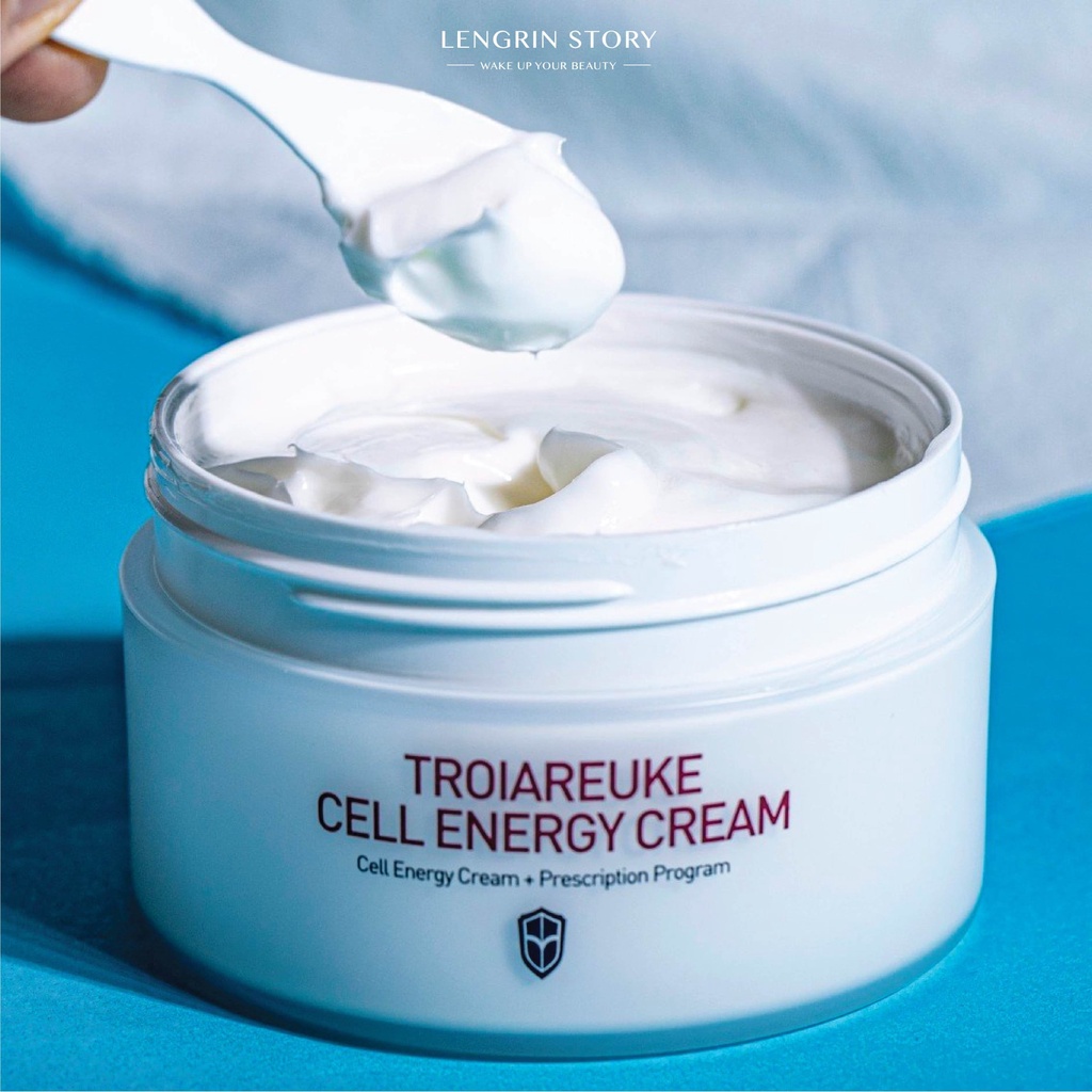 Kem dưỡng ẩm năng lượng tế bào da trẻ hóa Troiareuke Cell Energy Cream