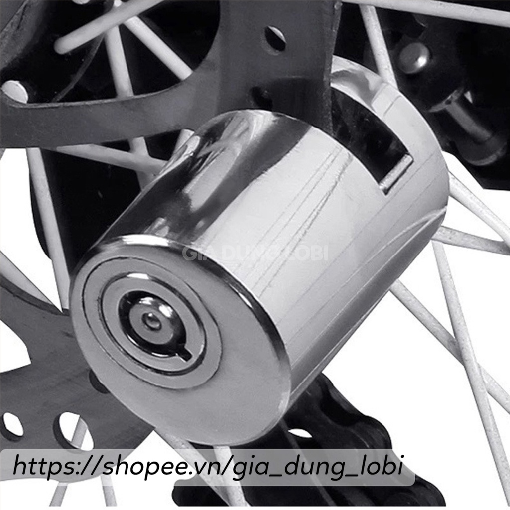 Khóa đĩa xe máy chống trộm, ổ khoá gắn đĩa xe máy