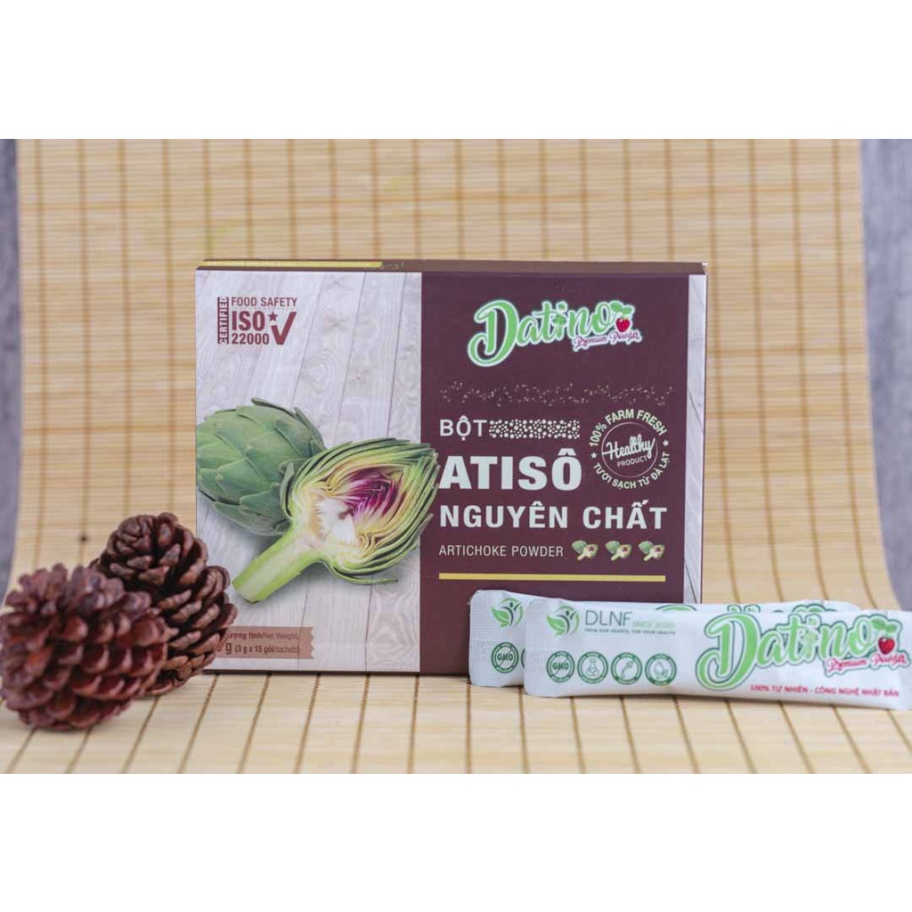 Bột Atisô nguyên chất DATINO 15 gói x 3gram