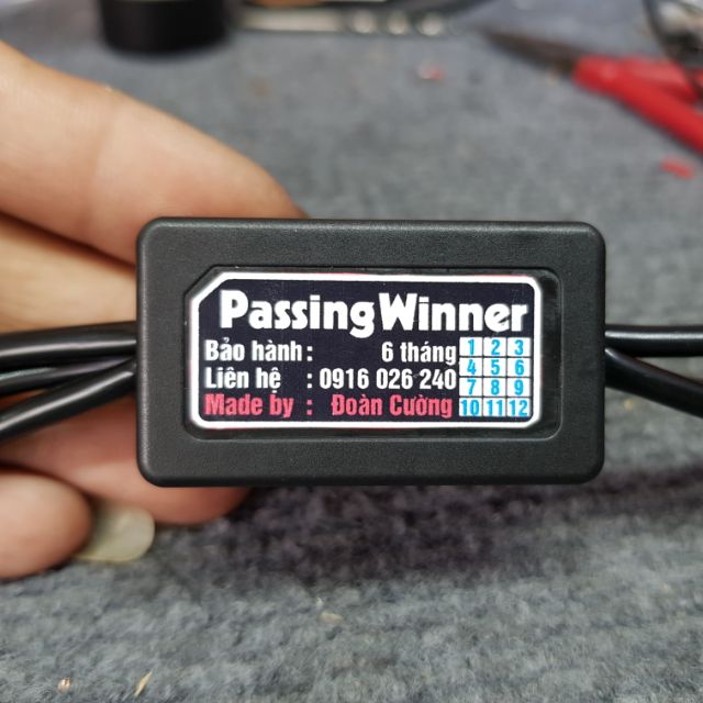 Passing SH lắp đăt cho Winner có Video hướng dẫn chi tiết