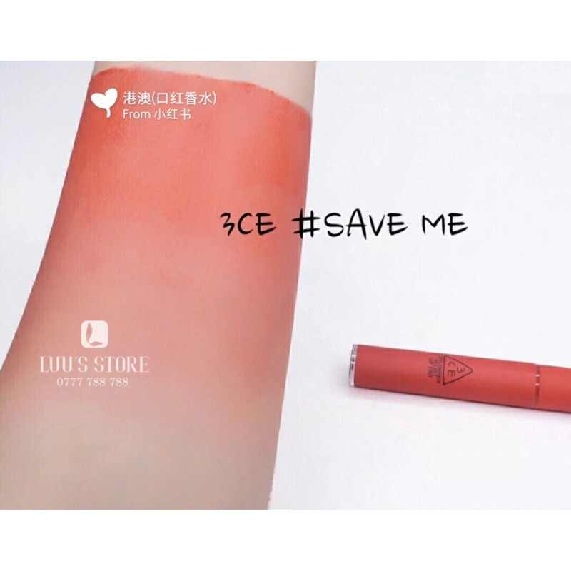 Son 3CE Velvet #Save Me - San Hô Neon