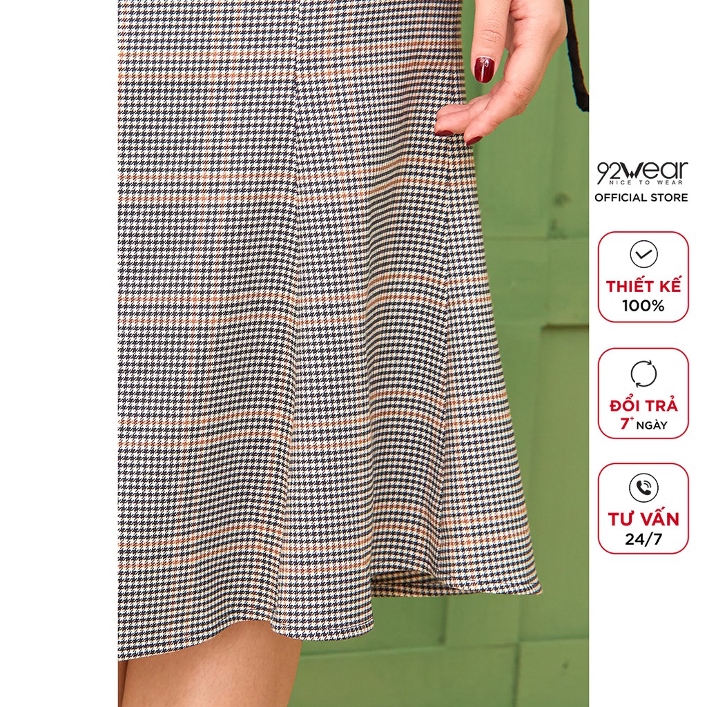 Chân váy dài công sở 92WEAR cạp cao dáng ôm đuôi cá JDA1585 | BigBuy360 - bigbuy360.vn