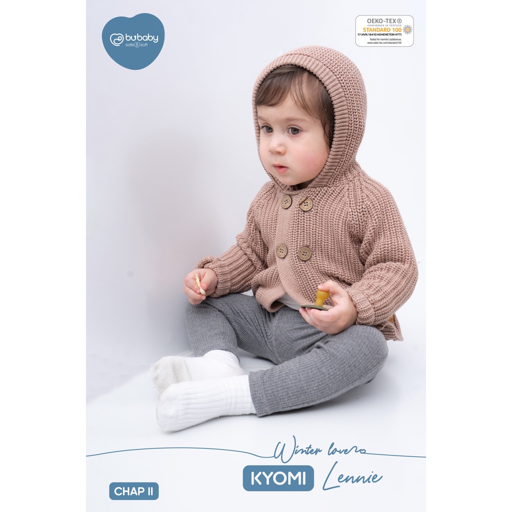 [CHÍNH HÃNG] Áo khoác len có mũ trẻ em Kyomi Lennie BWL020.01 Bu