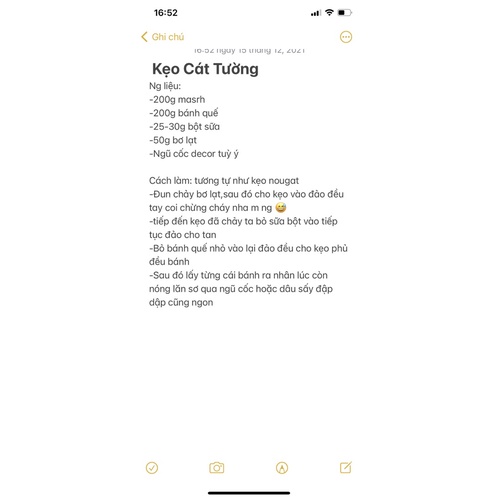 Set làm kẹo Cát Tường 4 vị