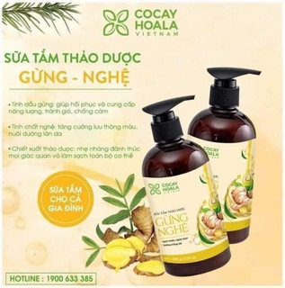 Sữa tắm Gừng Nghệ