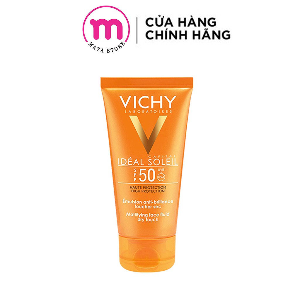 Kem chống nắng Vichy Emulsion Ideal Soleil SPF50 50ml