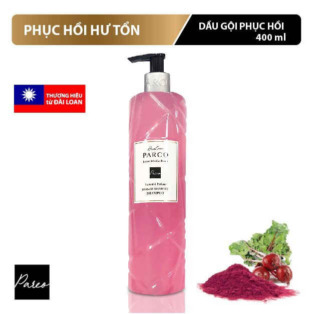 Dầu gội phục hồi tóc hư tổn Parco - Cải thiện tóc hư tổn, xơ rối, tóc đã từng qua xử lý hóa chất giúp tóc chắc khỏe