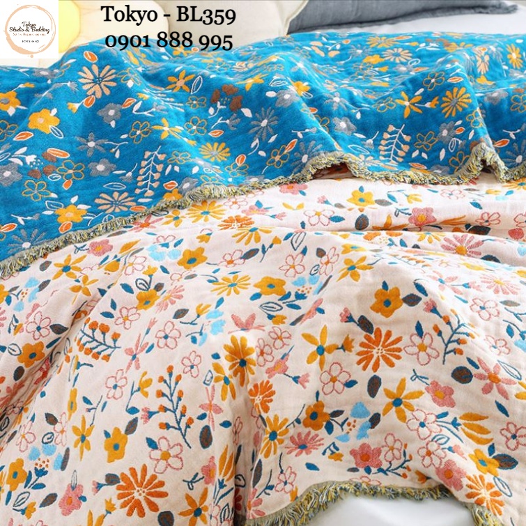 S08_Chăn Xô Organic Cotton Dòng Cao Cấp