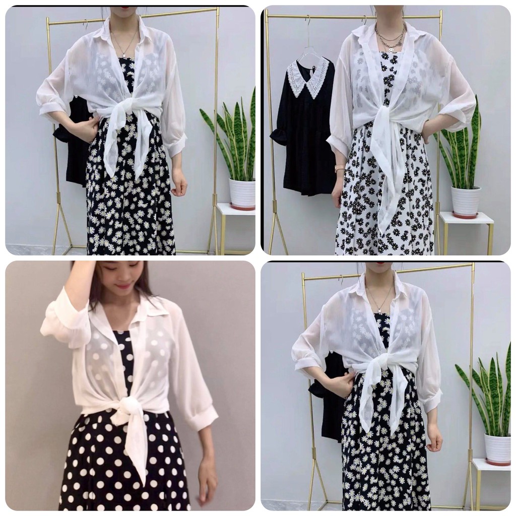 Set Váy mix Áo khoác ngoài cực sành điệu cho phái đẹp. Mua 1 được 2 - Hàng cao cấp, Họa tiết tinh tế, Đường may sắc sảo,