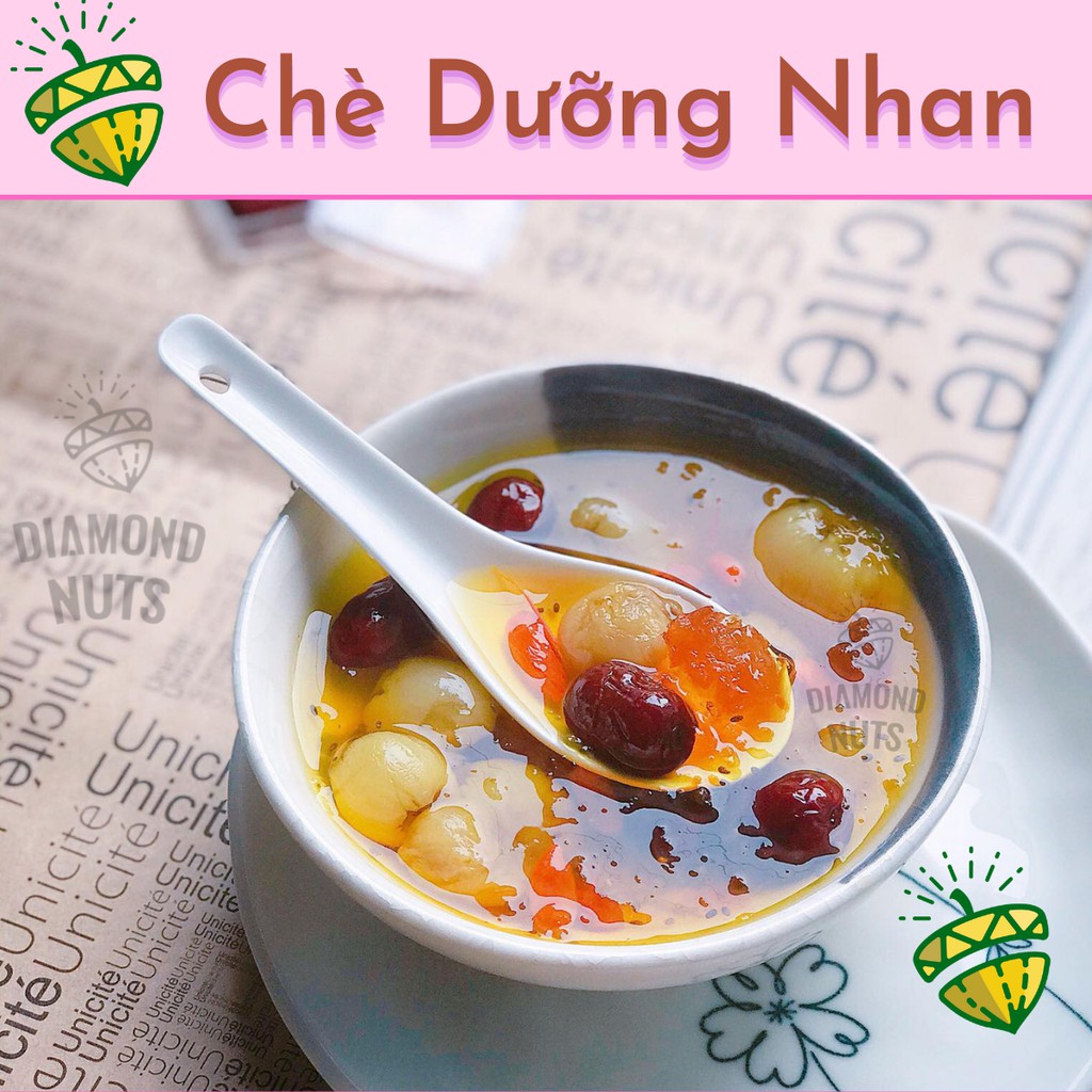 Chè Tuyết Yến Dưỡng Nhan SET Nấu 25-30 Chén - Thượng Phẩm Nhựa Đào Ngon - Bếp Của Diamond Nuts | BigBuy360 - bigbuy360.vn