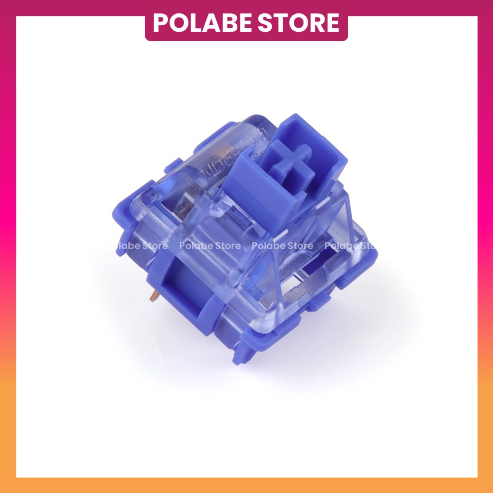 Gateron CJ Pom Switch Công Tắc Bàn Phím Cơ Gat CJ Pom Box 45g, CJ Pom Mx 50g Switch - Polabe Store