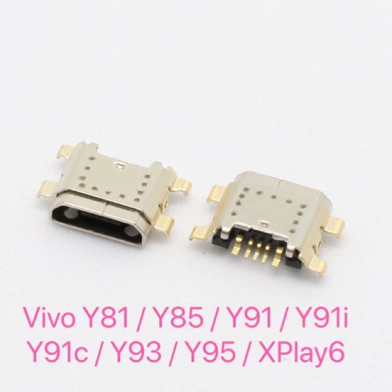 Set 5-30 Cổng Sạc USB Chuyên Dụng Cho Vivo Y81 / Y85 / Y91 / Y91i / Y91c / Y93 / Y95 / Xplay6