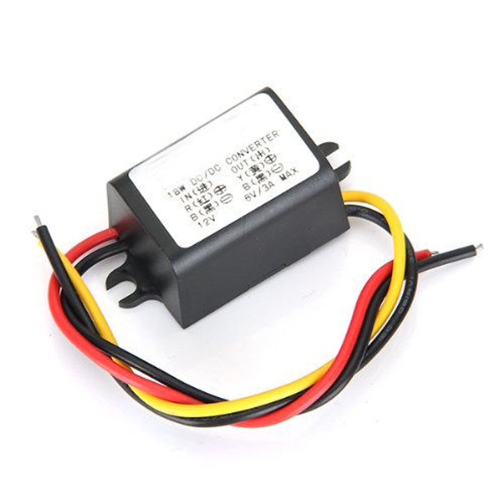 Động cơ cấp nguồn hạ điện áp 12V xuống 6V DC-DC