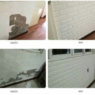 Combo 10 miếng xốp dán tường