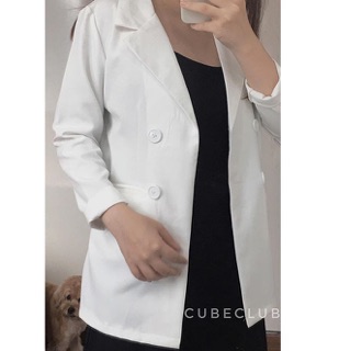Set Blazer Trắng