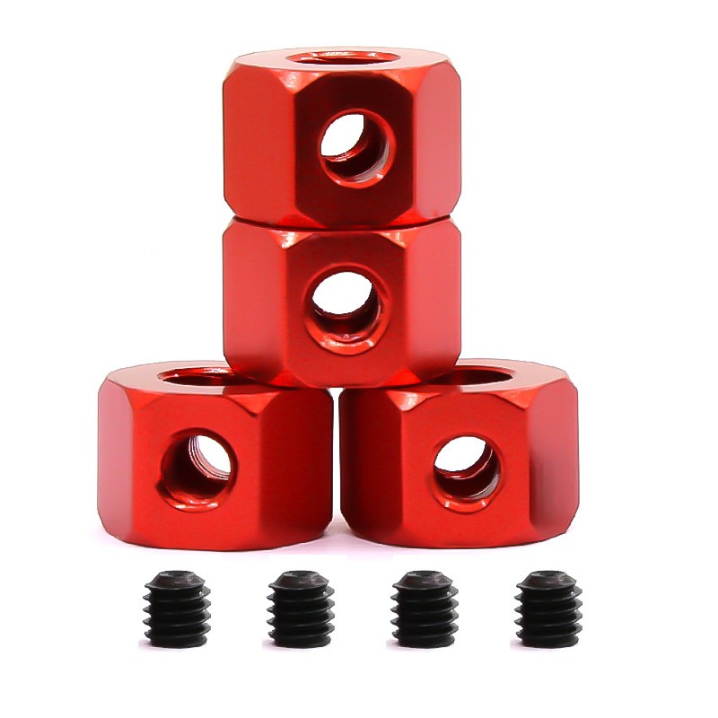Phụ kiện trục bánh xe 5mm sang 12mm cho xe điều khiển từ xa WPL D12 B14 B16 B24 B36 C14 C24 MN D90 D91