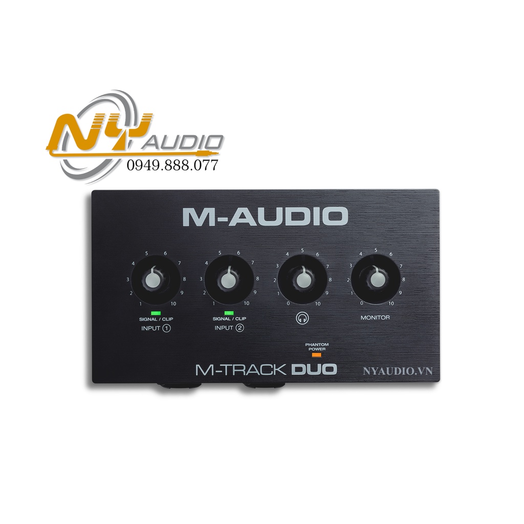 M-Audio M-Track Duo | Audio Interface | Sound card thu âm giá rẻ