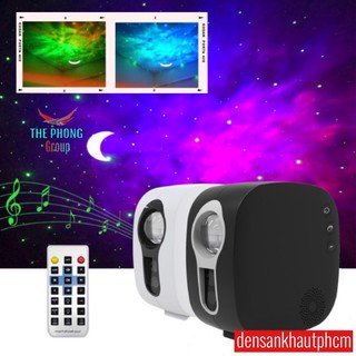 Đèn Thiên Hà V2 Đèn Tiktok Chiếu Bầu Trời Sao 7 Màu Cho Phòng Bay Phòng Ngủ