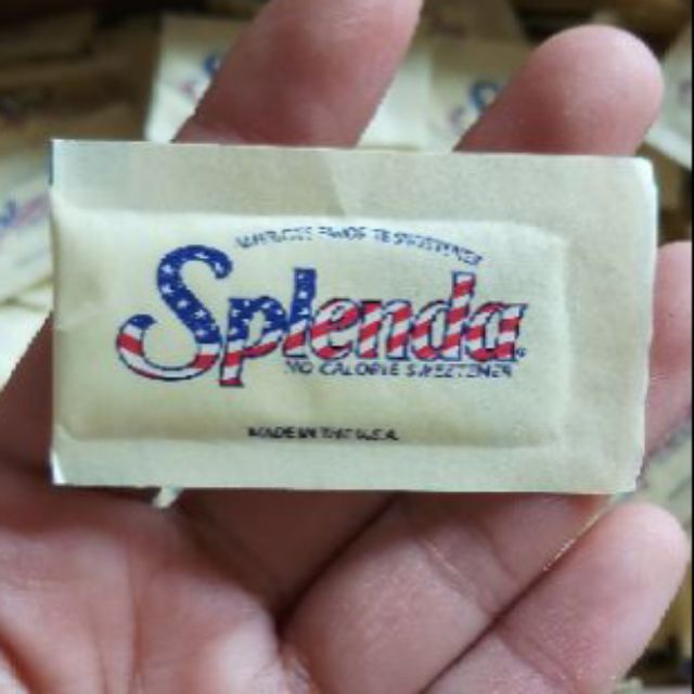 Sét 50 gói đường Splenda xách tay Mỹ date T3/2022