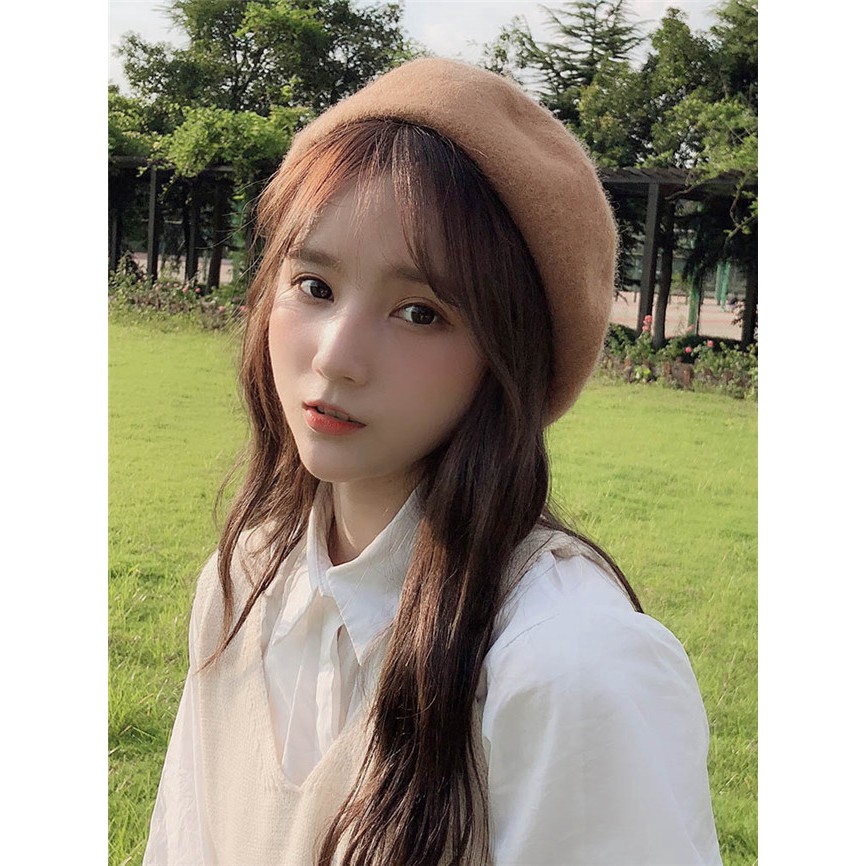 Mũ Nồi Nhiều Màu Phong Cách Retro Thời Trang Harajuku