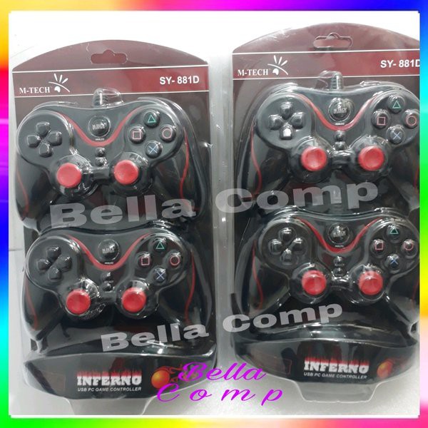 Tay Cầm Chơi Game Ps Hoặc Pc-Joystick Pc Cổng Usb M-Tech Inferno