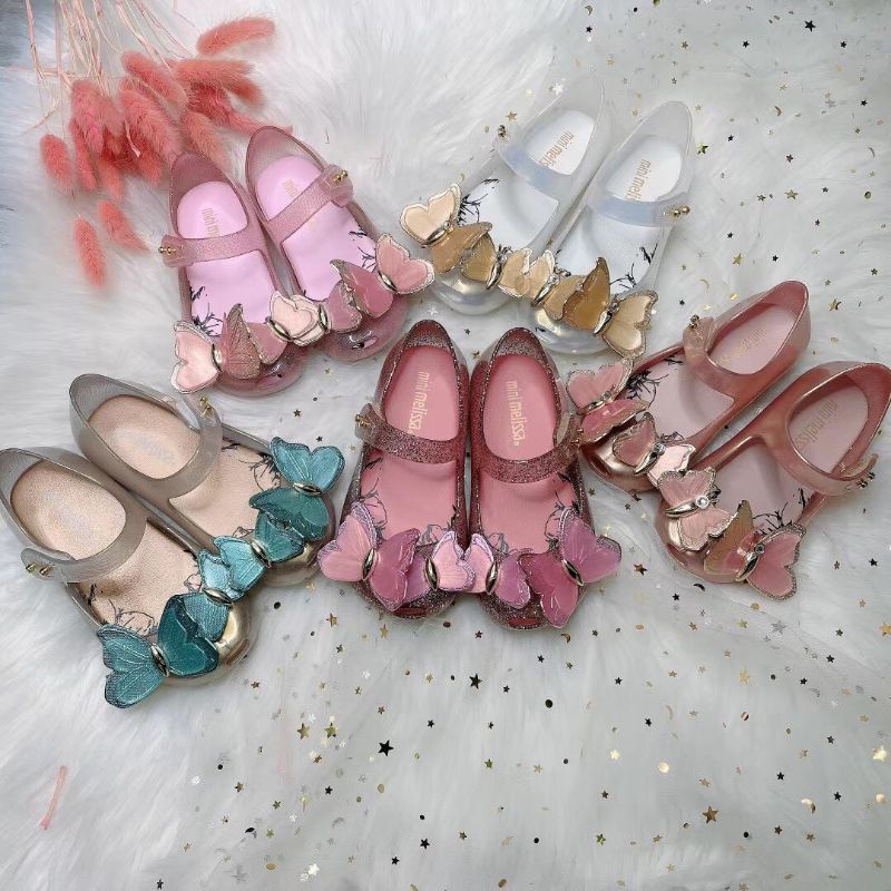 Giày Melissa mẫu nơ cánh bướm cho bé gái