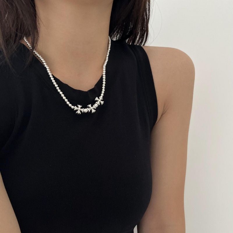 Vòng cổ Hip Hop Y2K Hình Thánh Giá