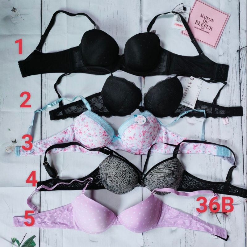 Áo lót xuất xịn có gọng mix nhiều hãng -size 36 cup A,B,C,D