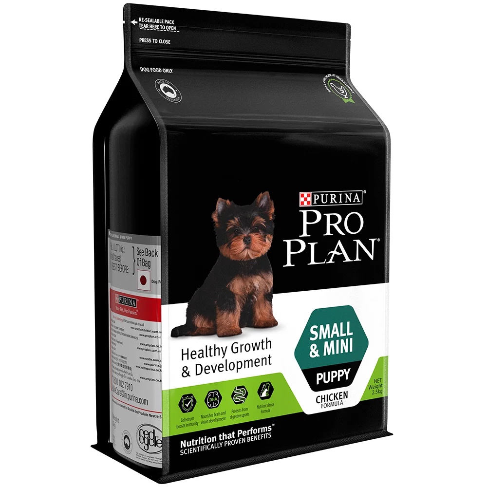 2.5kg - Hạt Purina Pro Plan cho Chó con giống nhỏ hương vị Gà ProPlan Puppy Small &amp; Mini Chicken formula Garé Pet Shop