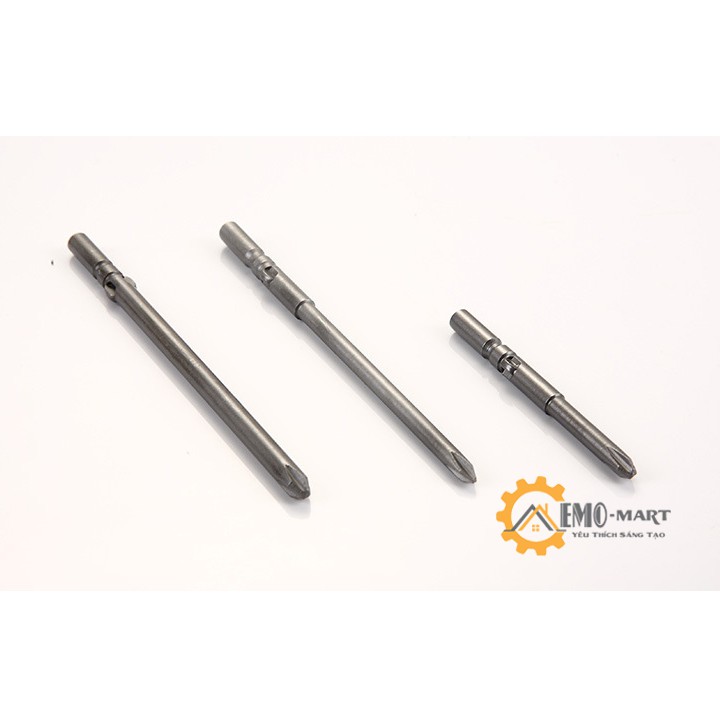 Bộ 10 đầu vặn vít 4 cạnh cao cấp trục 5mm