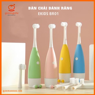 Bàn chải đánh răng điện cho trẻ em EKIDS BR01 kháng nước chất lương cao - Giangchishop