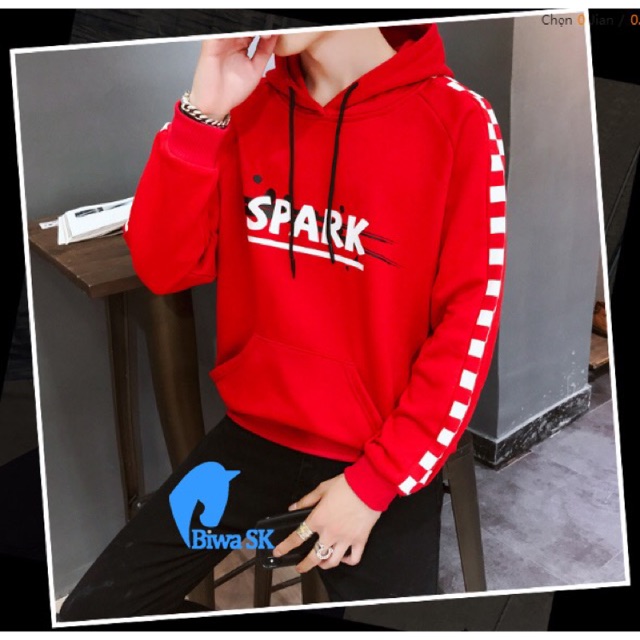 Áo hoodie nam nữ một sọc cao cấp