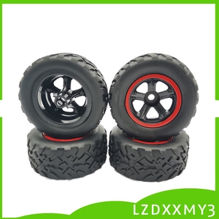 Set 4 Bánh Xe Thay Thế Cho Xe Hơi Điều Khiển Từ Xa WPL D12 Lzdxxmy3