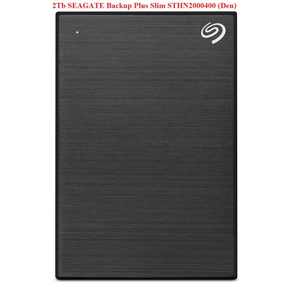 Ổ cứng di động 2Tb SEAGATE Backup Plus Slim STHN2000400 (Đen)