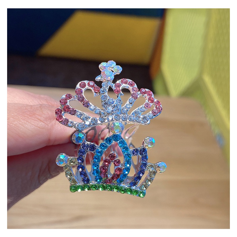 Cài tóc vương miện size nhỏ mini cho bé gái