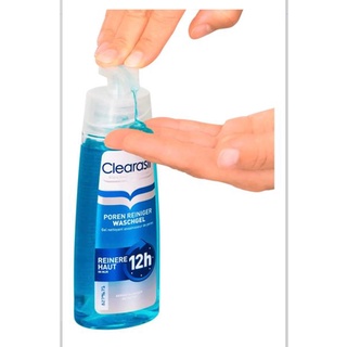 Gel rửa mặt ngăn ngừa mụn clearasil _ nội địa đức
