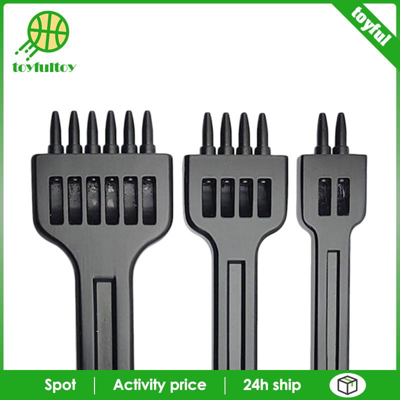 Dụng Cụ Đục Lỗ Đồ Da 5mm 2 + 4 + 6 Răng