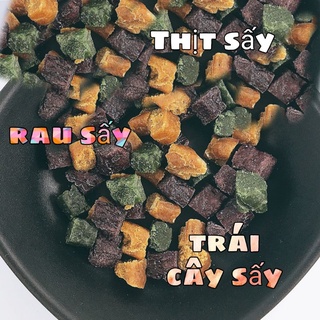 Viên thịt - rau - củ sấy khô cho thú cưng - Hamster, bọ, sóc