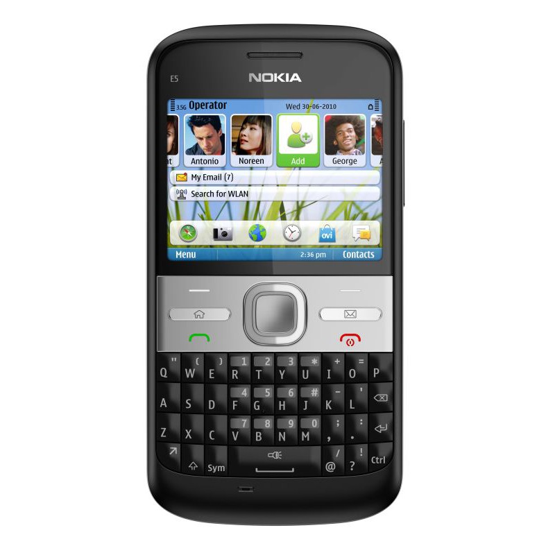 Điện Thoại Nokia E5 00 Black Chính Hãng